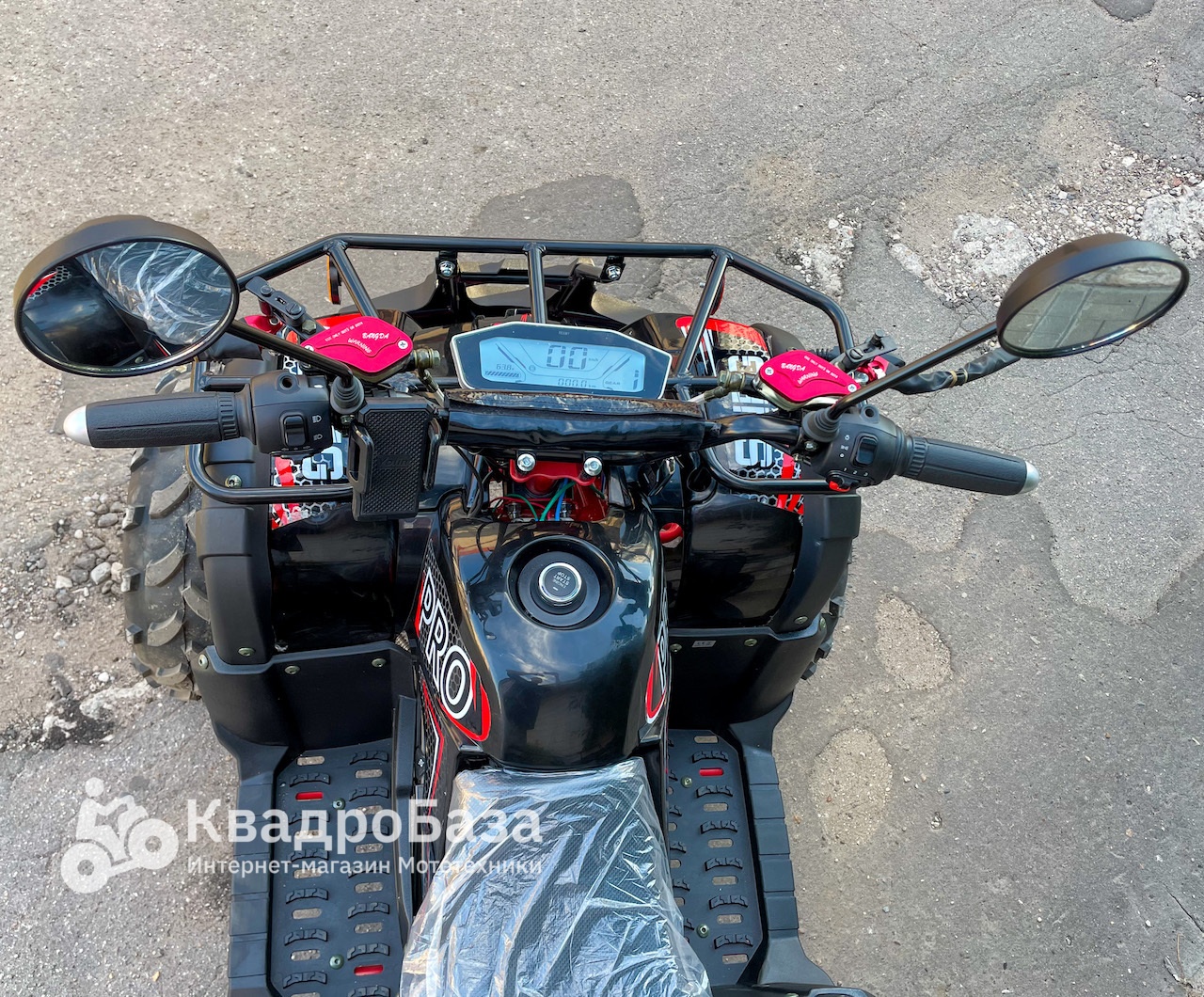 Электрический квадроцикл WHITE SIBERIA SNEG PRO 3000W