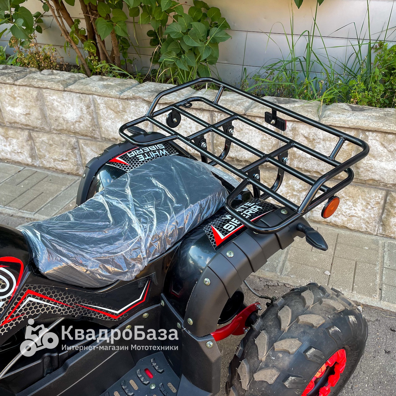 Электрический квадроцикл WHITE SIBERIA SNEG PRO 3000W