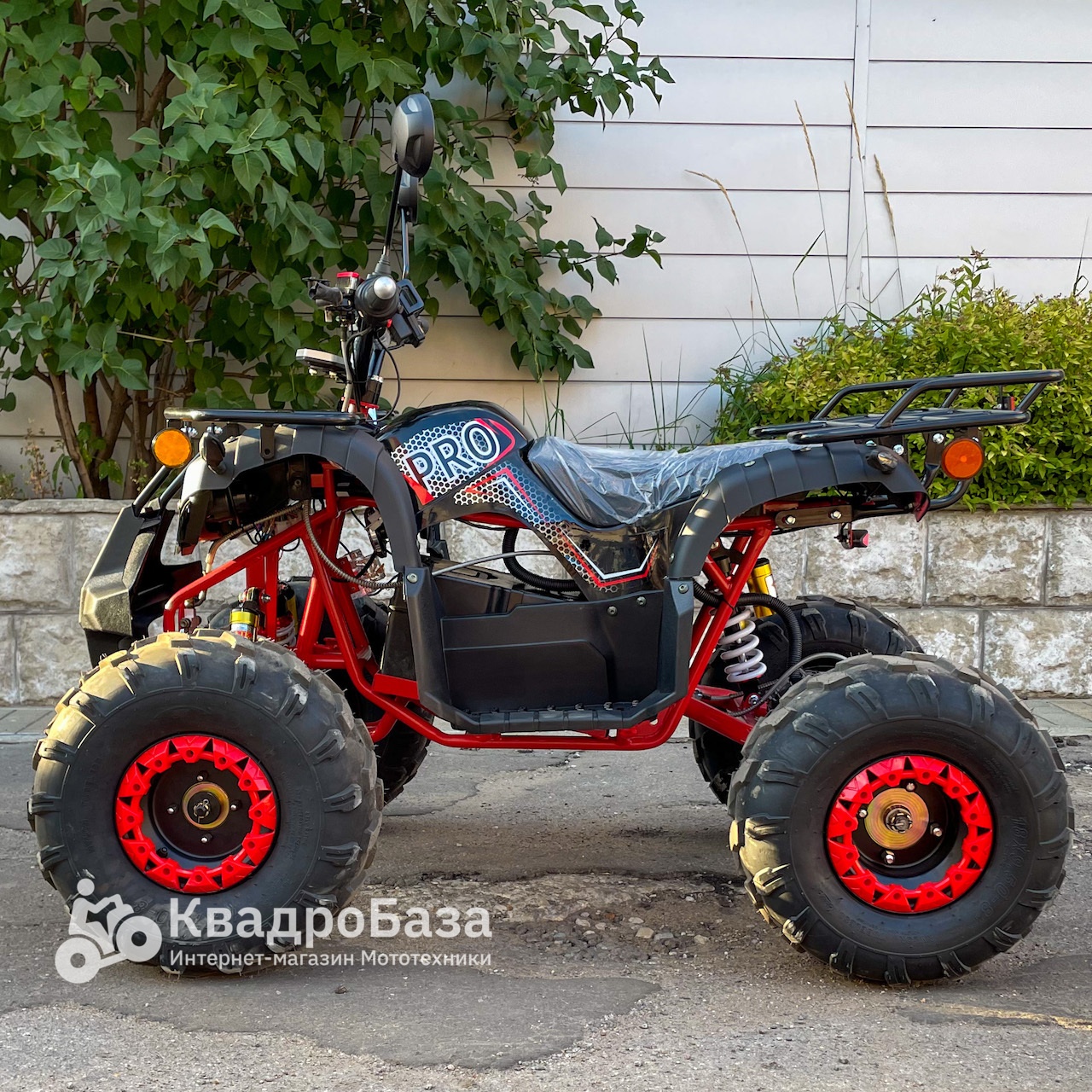 Электрический квадроцикл WHITE SIBERIA SNEG PRO 3000W