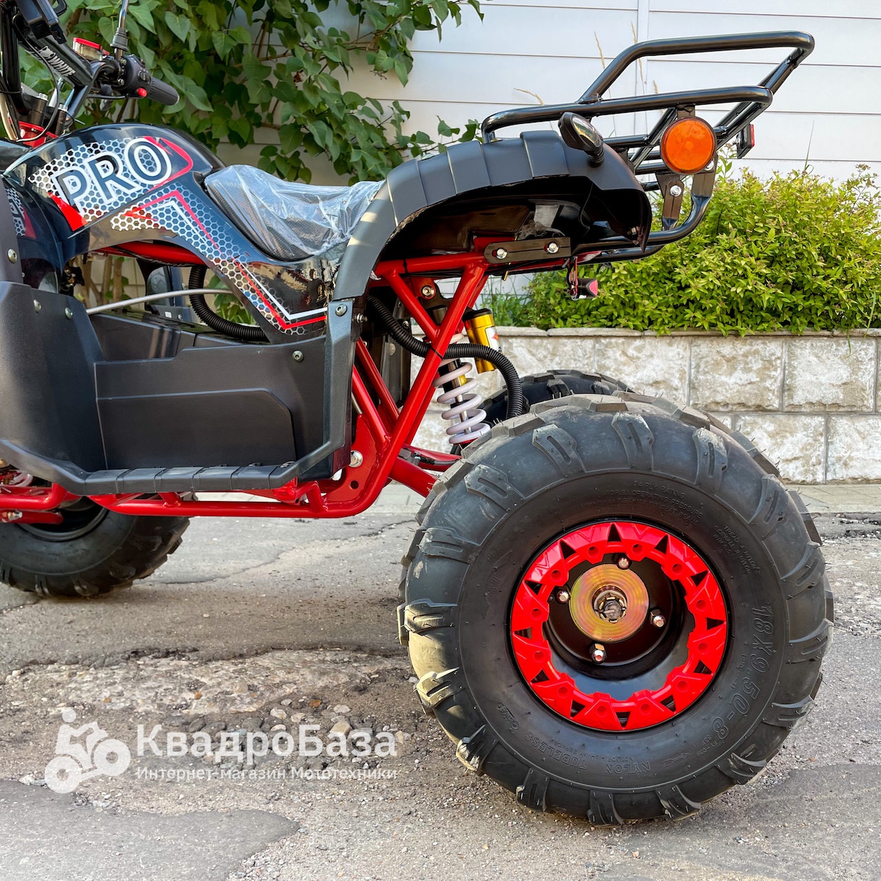 Электрический квадроцикл WHITE SIBERIA SNEG PRO 3000W