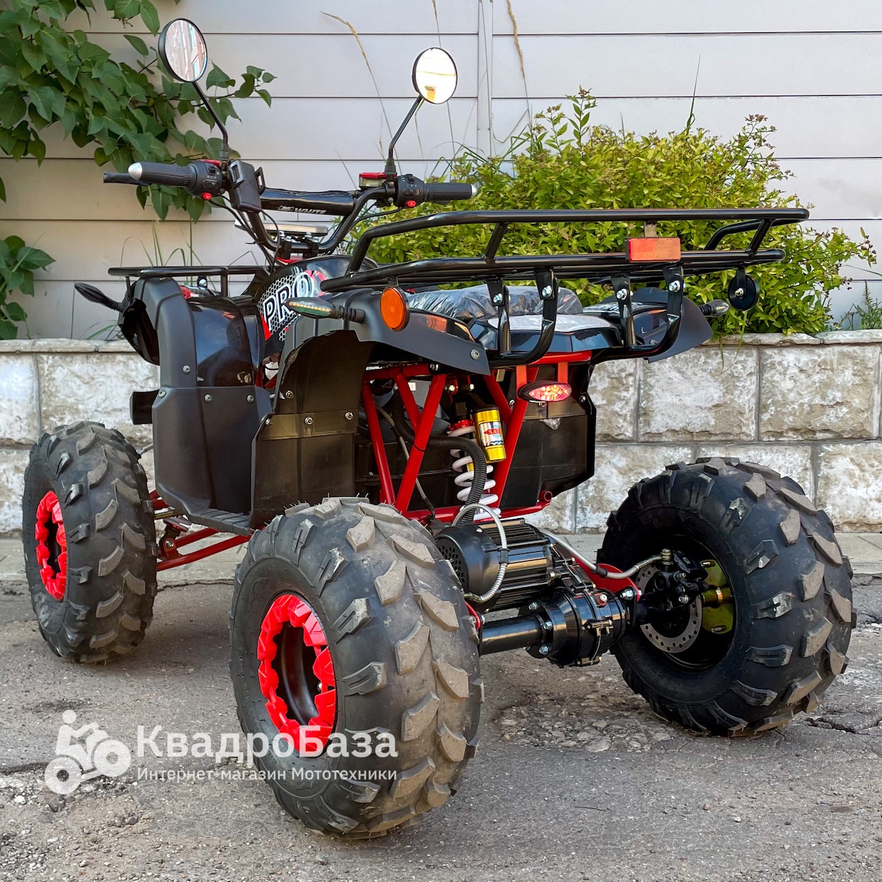 Электрический квадроцикл WHITE SIBERIA SNEG PRO 3000W