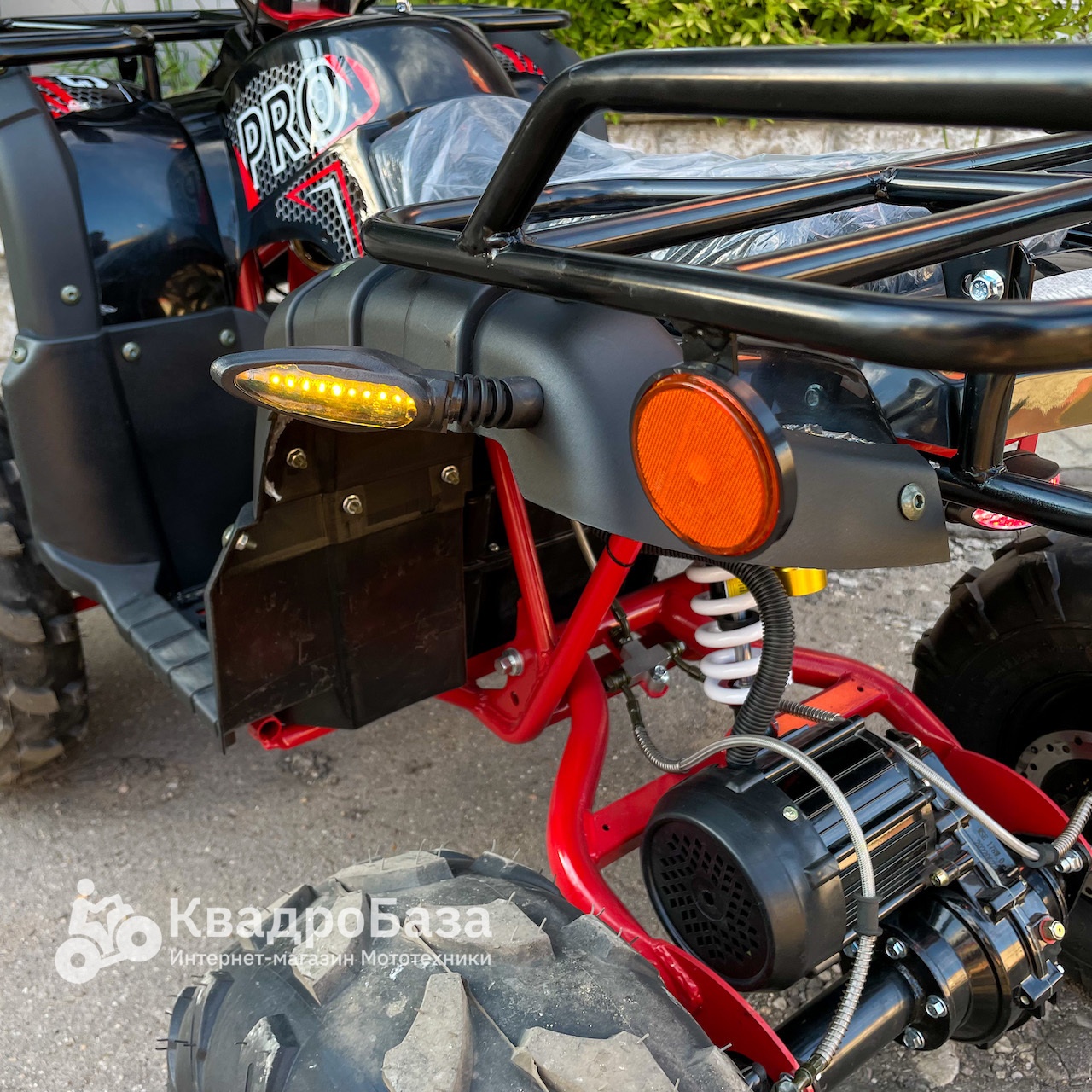 Электрический квадроцикл WHITE SIBERIA SNEG PRO 3000W