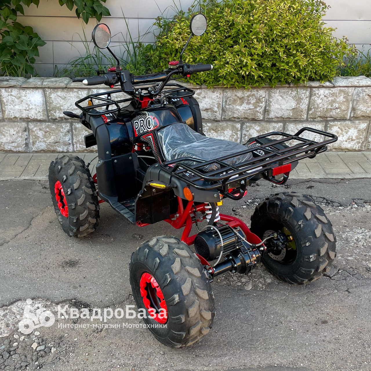 Электрический квадроцикл WHITE SIBERIA SNEG PRO 3000W