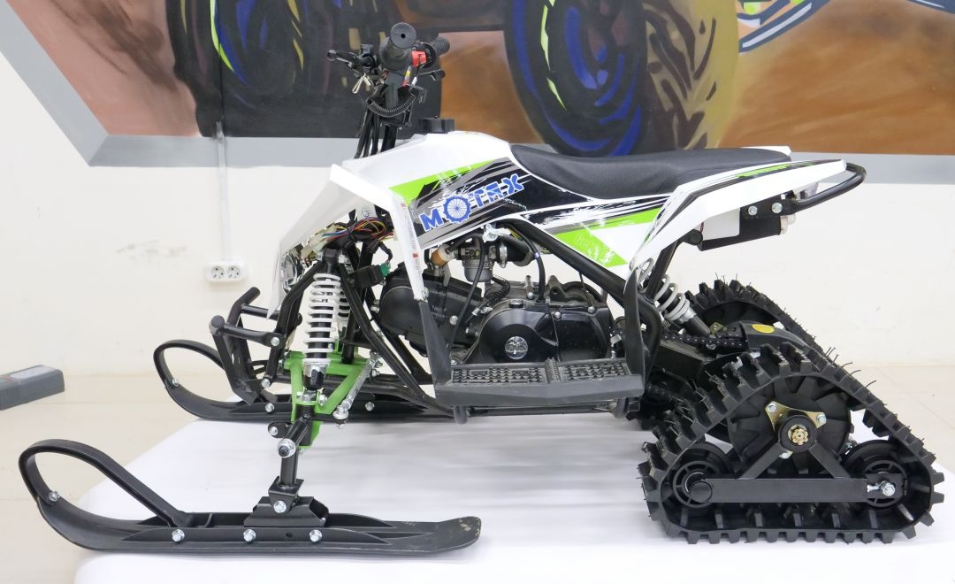 Детский снегоход Motax Gekkon Snow 70cc 1+1