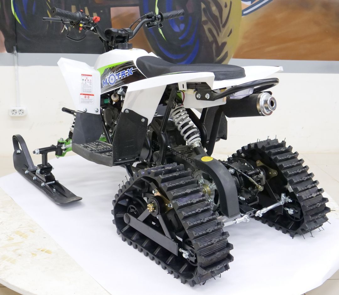 Детский снегоход Motax Gekkon Snow 70cc 1+1