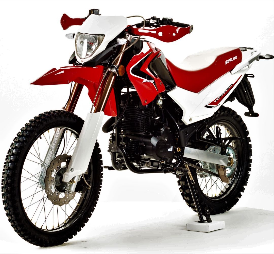 Мотоцикл Кросс Motoland XR250 ENDURO 250 cc подходит как для поездок по асф...