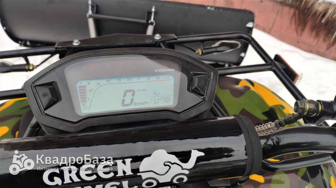 Электрический квадроцикл GreenCamel Sahara A3400 4x4