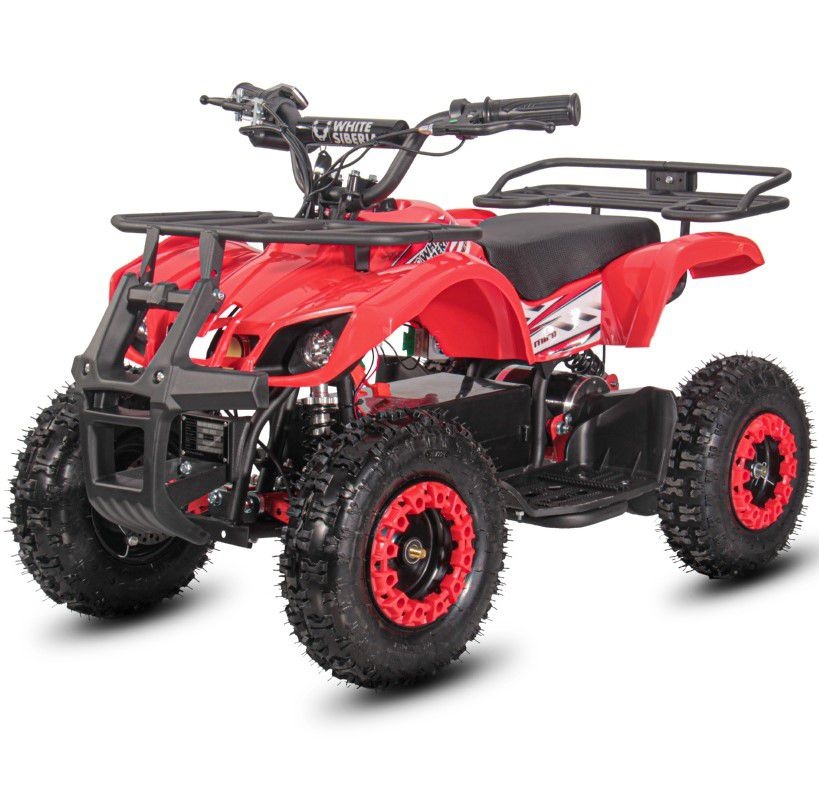 Электрический квадроцикл WHITE SIBERIA SNEG MINI