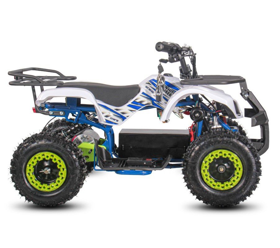 Электрический квадроцикл WHITE SIBERIA SNEG MINI