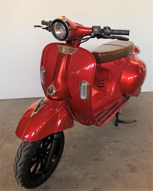 Электроскутер GreenCamel Веспа (72V 3000W R12)