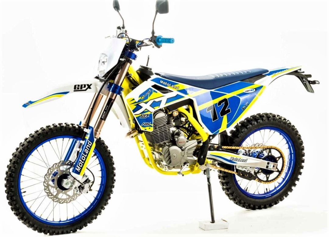 Мотоцикл Кросс Motoland  XT250 ST 21-18 172FMM с ПТС
