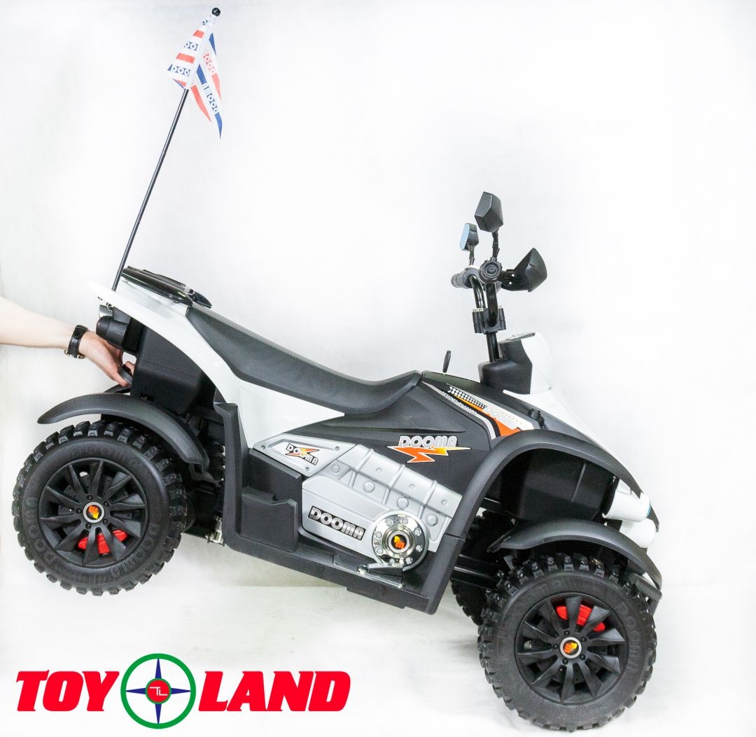 Детский электроквадроцикл Yamaha Raptor RUS