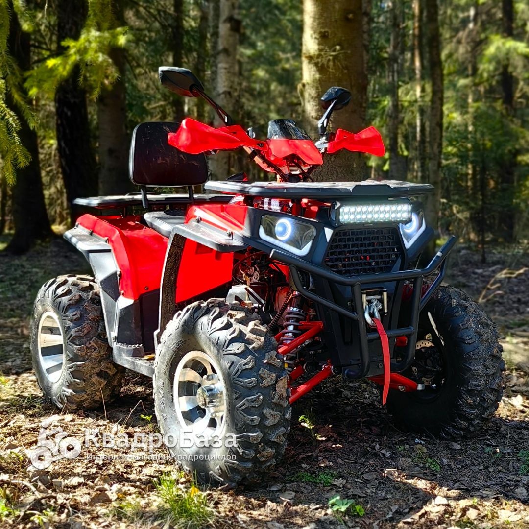 Бензиновый квадроцикл WHITE SIBERIA BARS 200CC PRO
