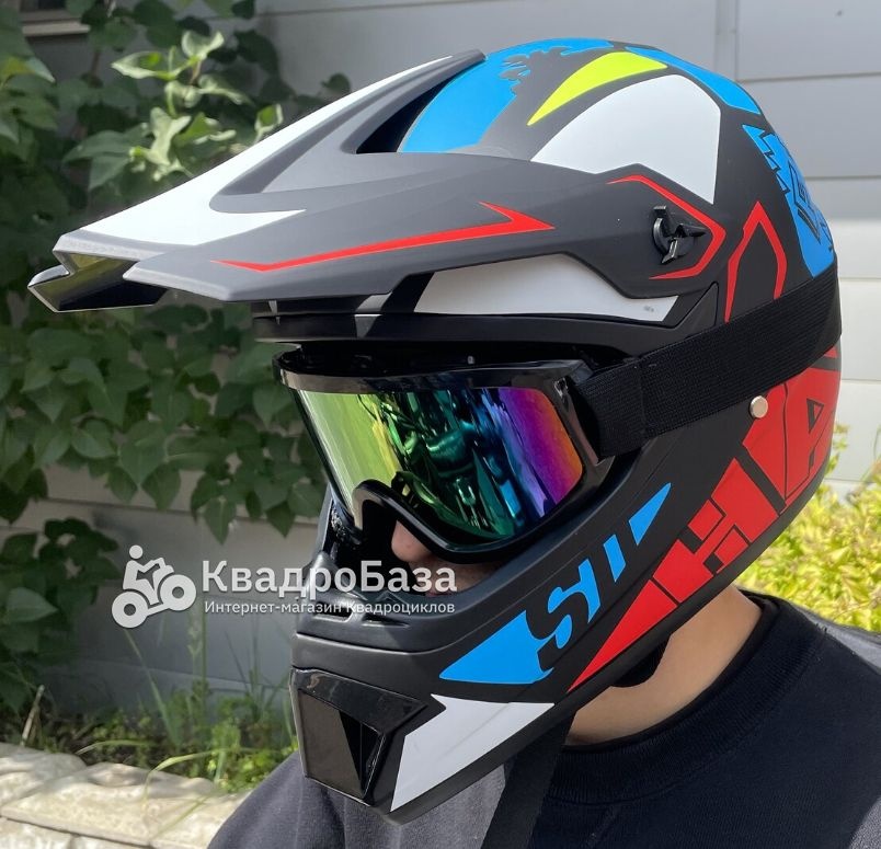 Мотошлем кроссовый Питбаза RZR