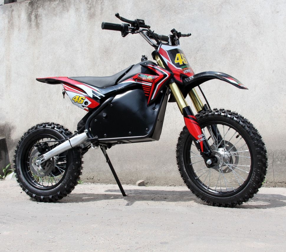 Электромотоцикл GreenCamel Питбайк DB500 48V 1500W R14/R12