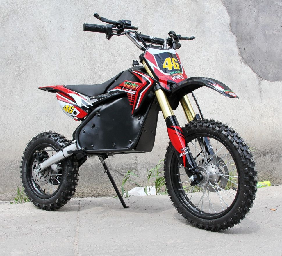 Электромотоцикл GreenCamel Питбайк DB500 48V 1500W R14/R12