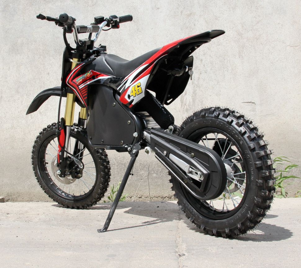 Электромотоцикл GreenCamel Питбайк DB500 48V 1500W R14/R12