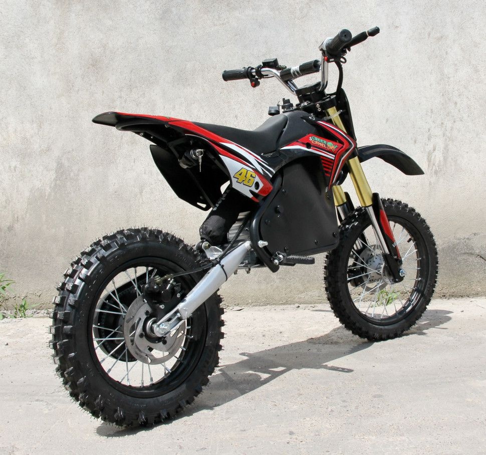 Электромотоцикл GreenCamel Питбайк DB500 48V 1500W R14/R12