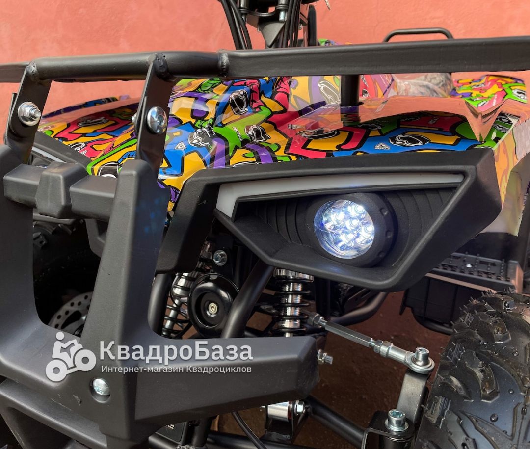 Детский электроквадроцикл Motax GRIZLIK MINI E1000 BW