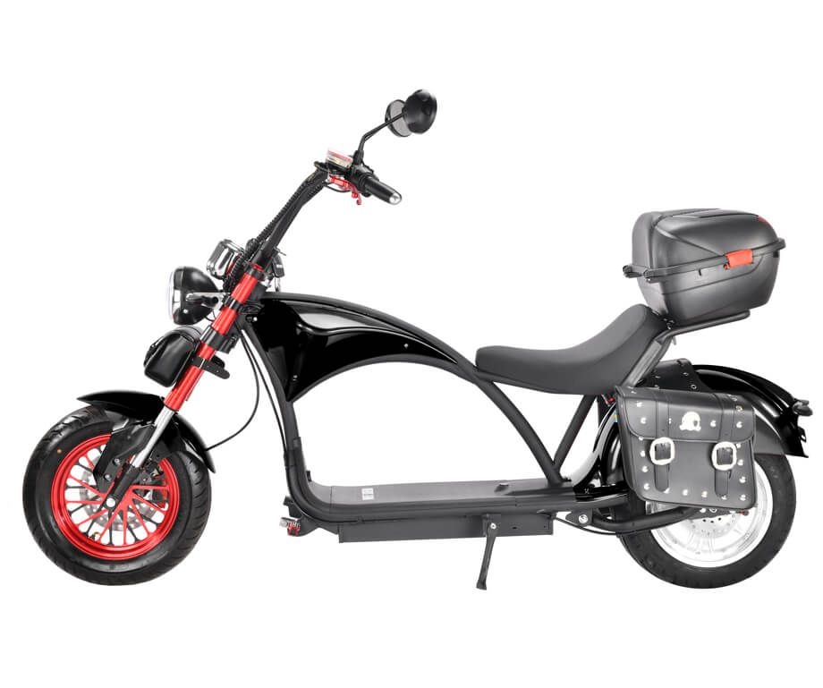 Электромотоцикл WHITE SIBERIA WILD WHEEL 3950W