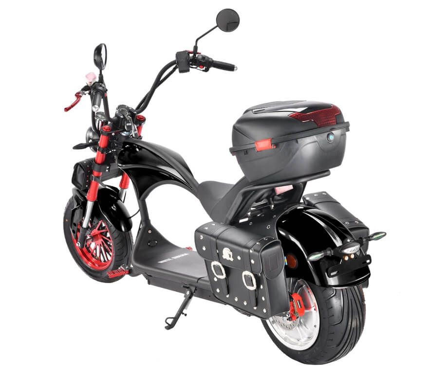 Электромотоцикл WHITE SIBERIA WILD WHEEL 3950W