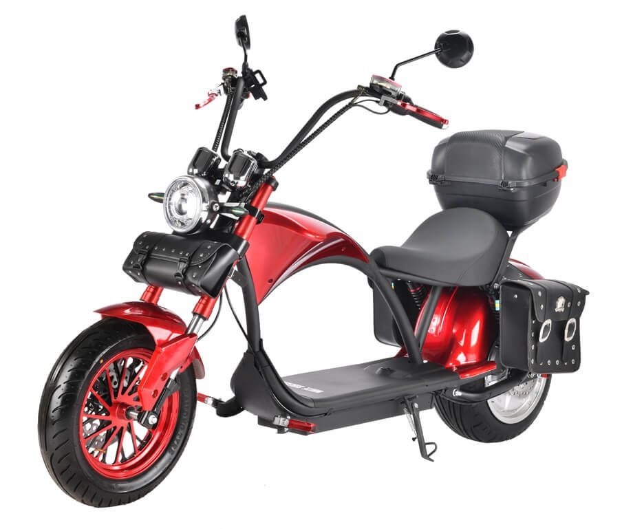 Электромотоцикл WHITE SIBERIA WILD WHEEL 3950W