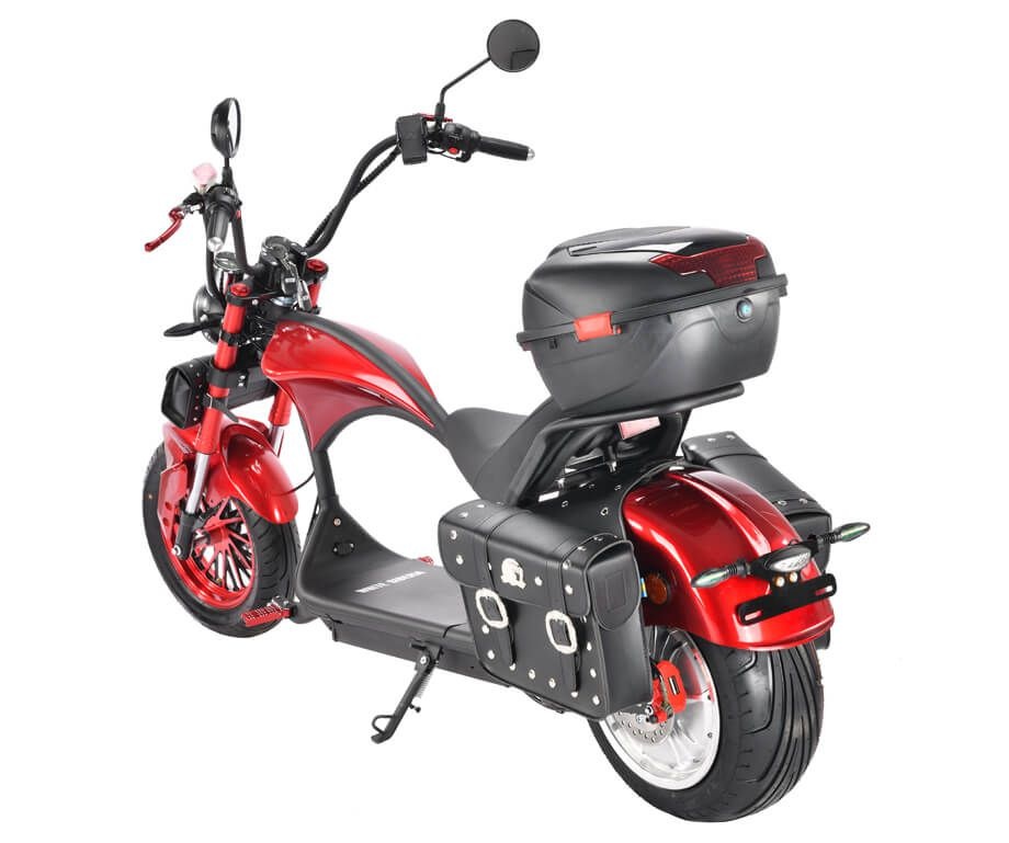 Электромотоцикл WHITE SIBERIA WILD WHEEL 3950W