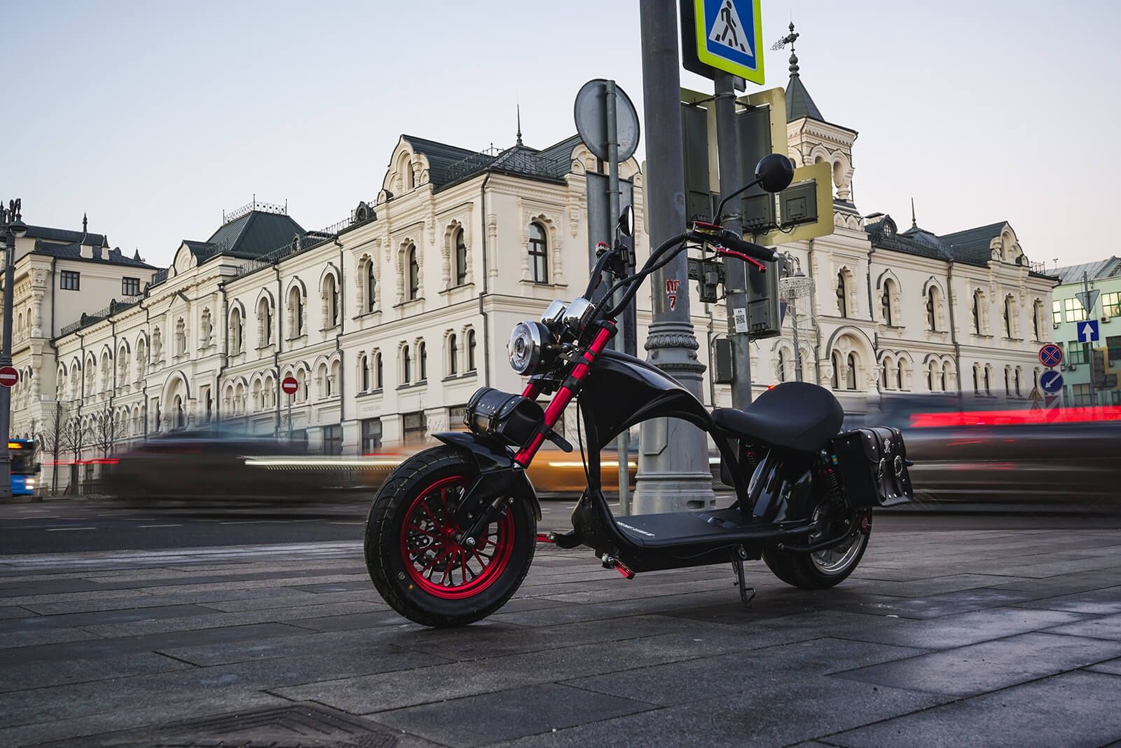 Электромотоцикл WHITE SIBERIA WILD WHEEL 3950W