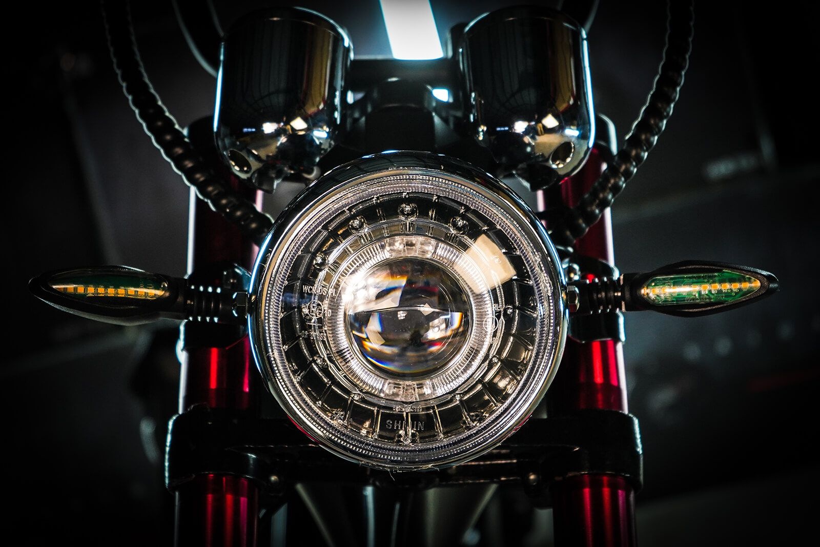 Электромотоцикл WHITE SIBERIA WILD WHEEL 3950W