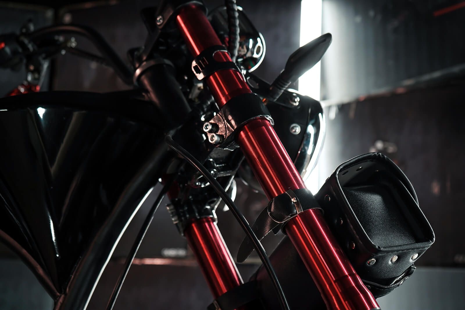 Электромотоцикл WHITE SIBERIA WILD WHEEL 3950W