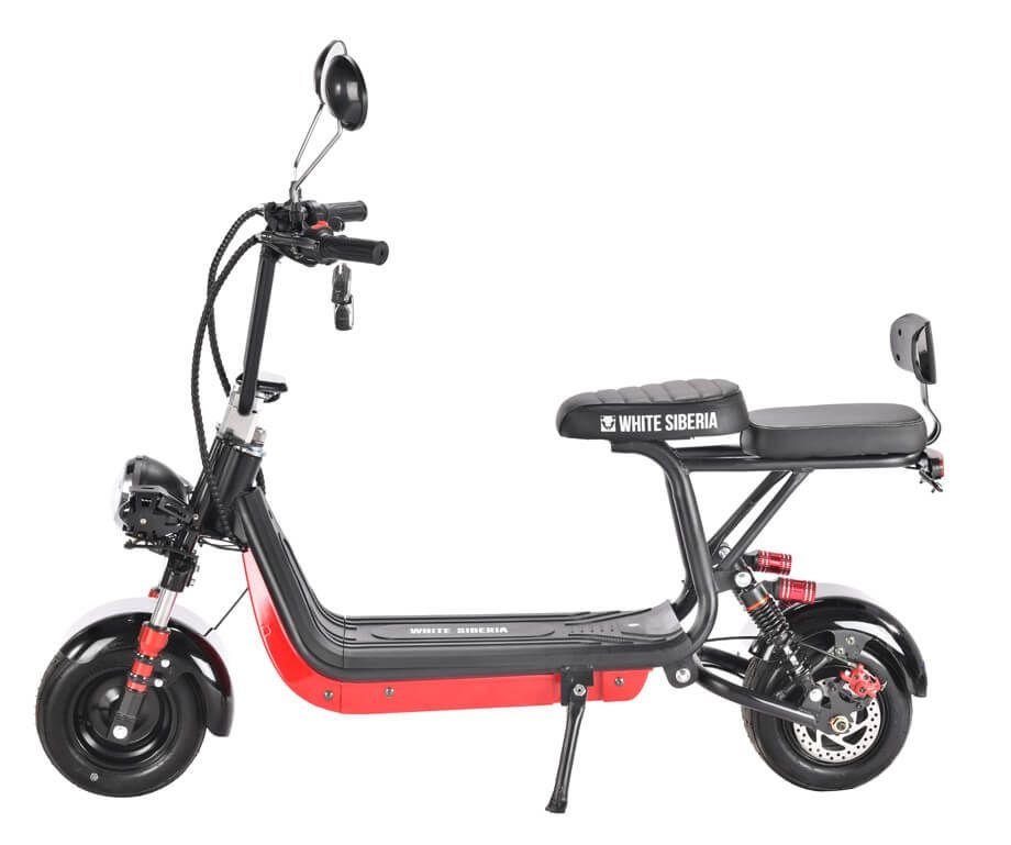 Электроскутер WHITE SIBERIA MINI R 1200W