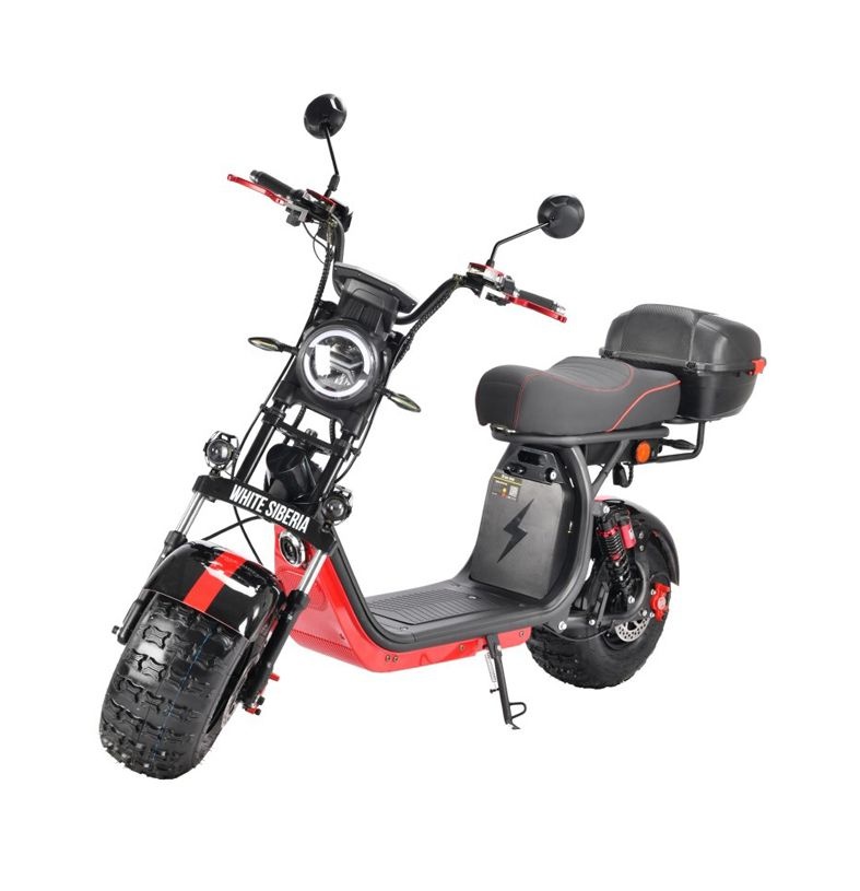 Электроскутер WHITE SIBERIA PRO 2WD 4000W