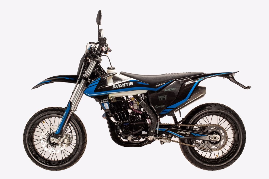 Мотоцикл Avantis A7 NEW Motard (PR250/172FMM-5) KKE (2023) ПТС