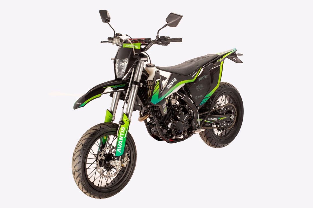 Мотоцикл Avantis A7 NEW Lite Motard (CB250-F/172FMM-3A) KKE (2023) ПТС