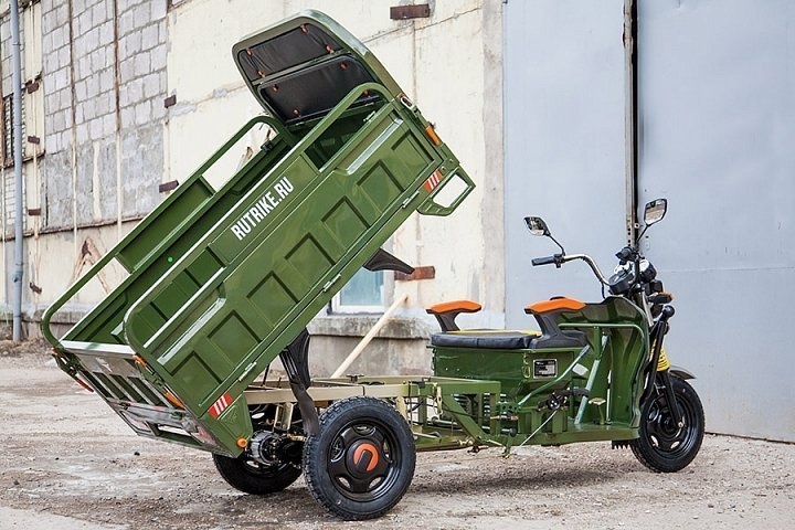 Грузовой электротрицикл Rutrike Дукат 1300 60V1000W