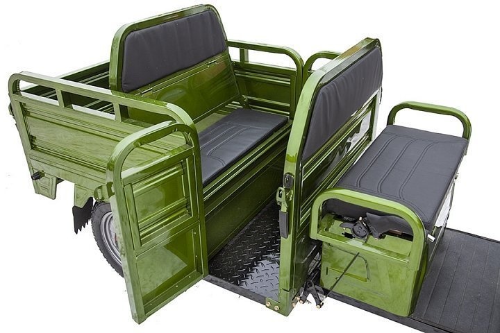 Грузовой электротрицикл Rutrike Вояж-П2 1250 60V 800W