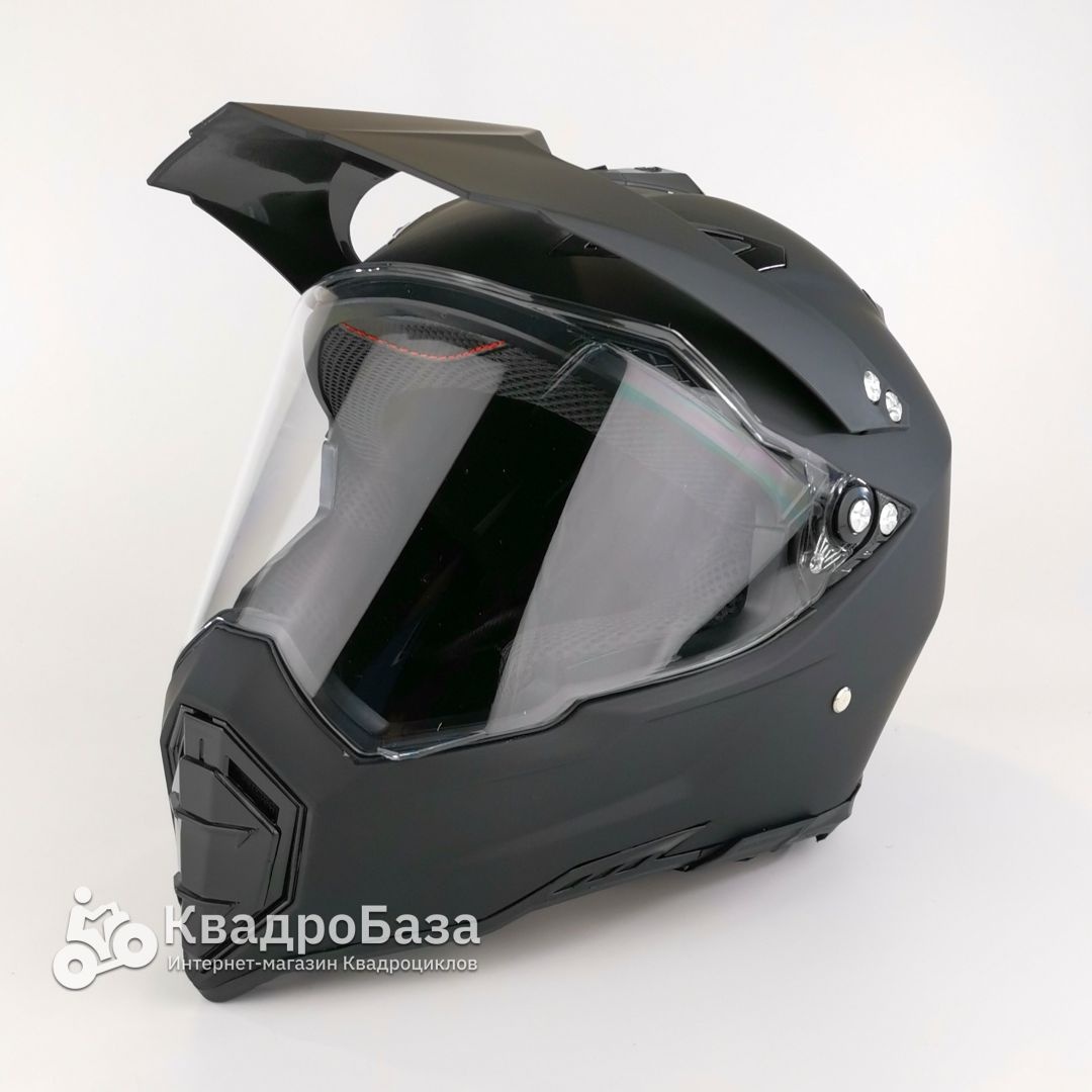 Мотошлем кроссовый Питбаза HWK с визором