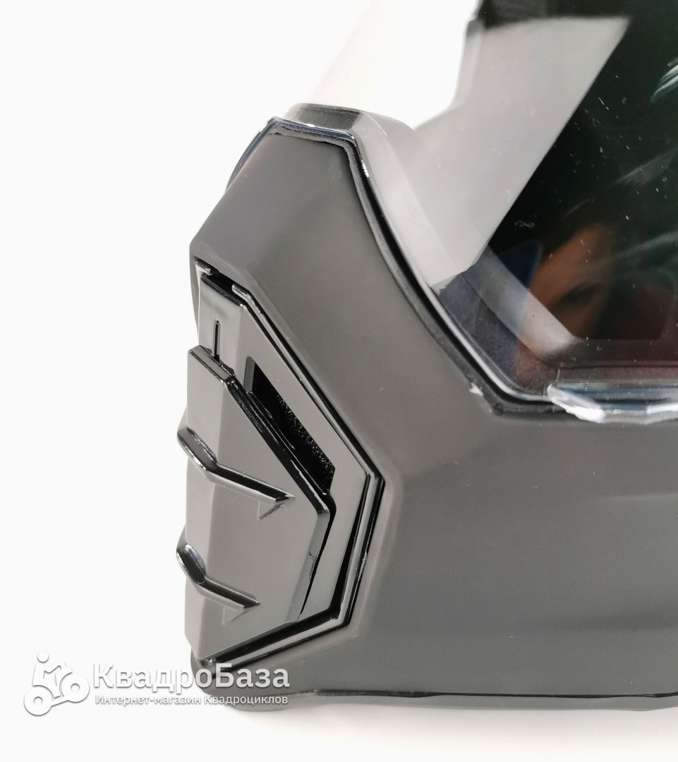 Мотошлем кроссовый Питбаза HWK с визором