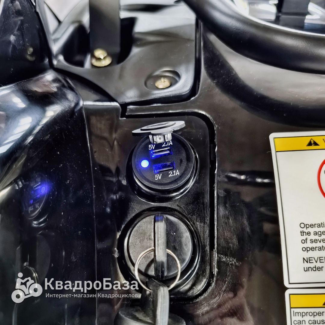 Электрический Квадроцикл GreenCamel A14К 4x4 Monster 2.0 (14kW 100 км/ч) блокировка