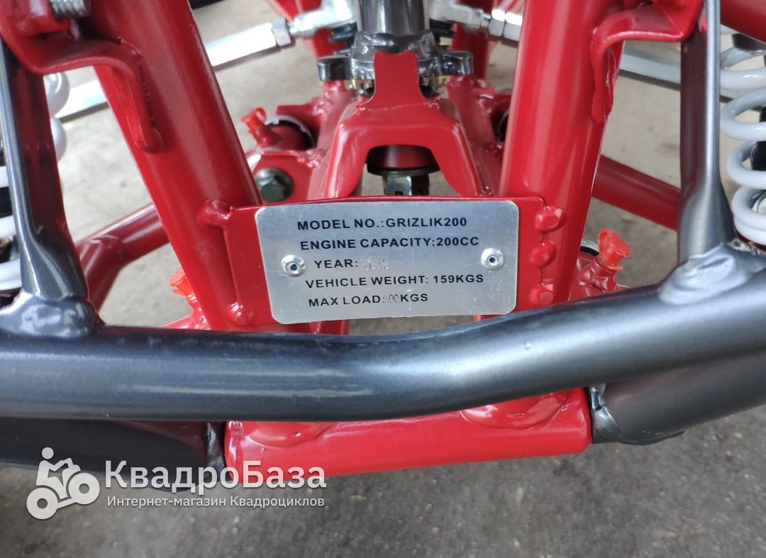 Квадроцикл MOTAX ATV Grizlik 200