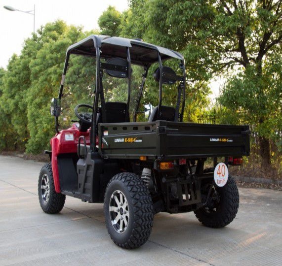 Электрический багги UTV GreenCamel Linhai LH50DU (3950W AC, R12 литые) LUX