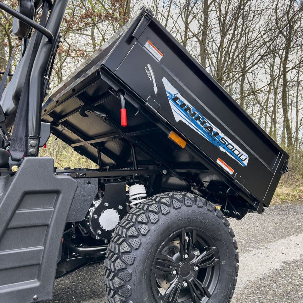 Электрический багги UTV GreenCamel Linhai LH50DU (3950W AC, R12 литые) LUX