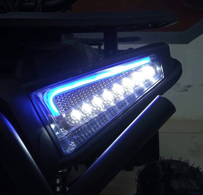 Детский бензиновый квадроцикл Motax GRIZLIK MIDI ES BW