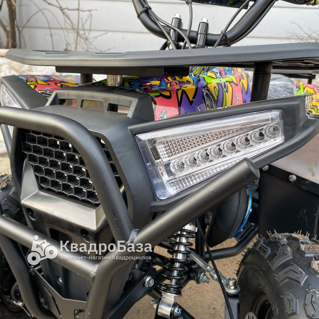 Детский бензиновый квадроцикл Motax GRIZLIK MIDI PS BW