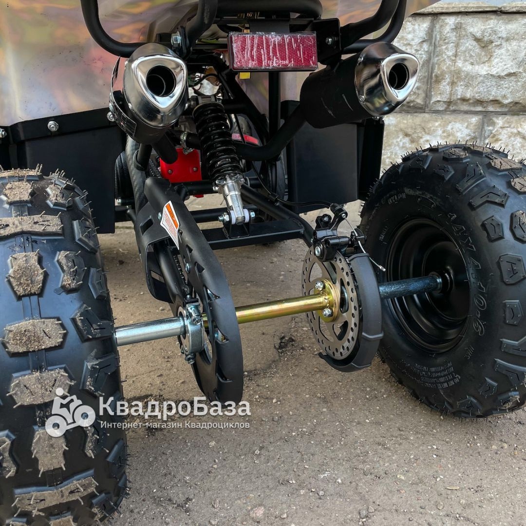 Детский бензиновый квадроцикл Motax GRIZLIK MIDI PS BW