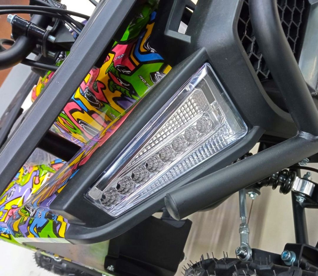 Детский бензиновый квадроцикл Motax GRIZLIK MIDI PS BW