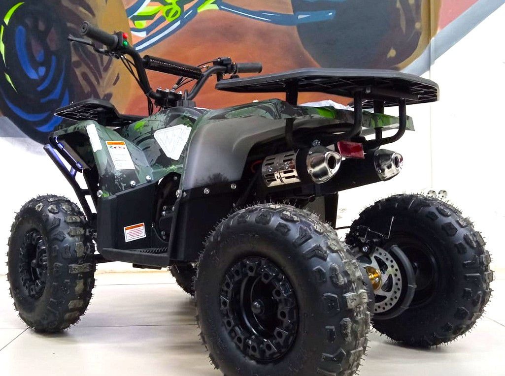 Детский бензиновый квадроцикл Motax GRIZLIK MIDI PS BW