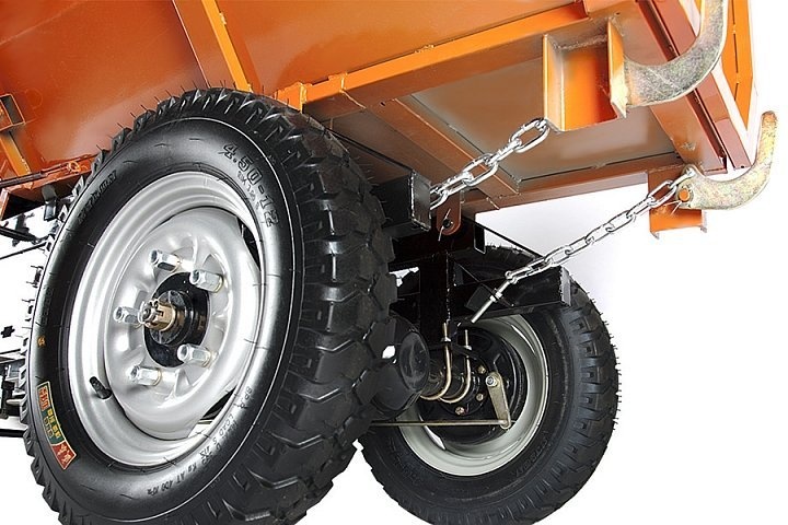 Самоходный строительный Думпер «Самосвал» СТД 500-У 60V1200W