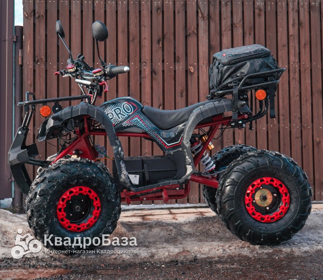 Электрический квадроцикл WHITE SIBERIA SNEG PRO 3000W