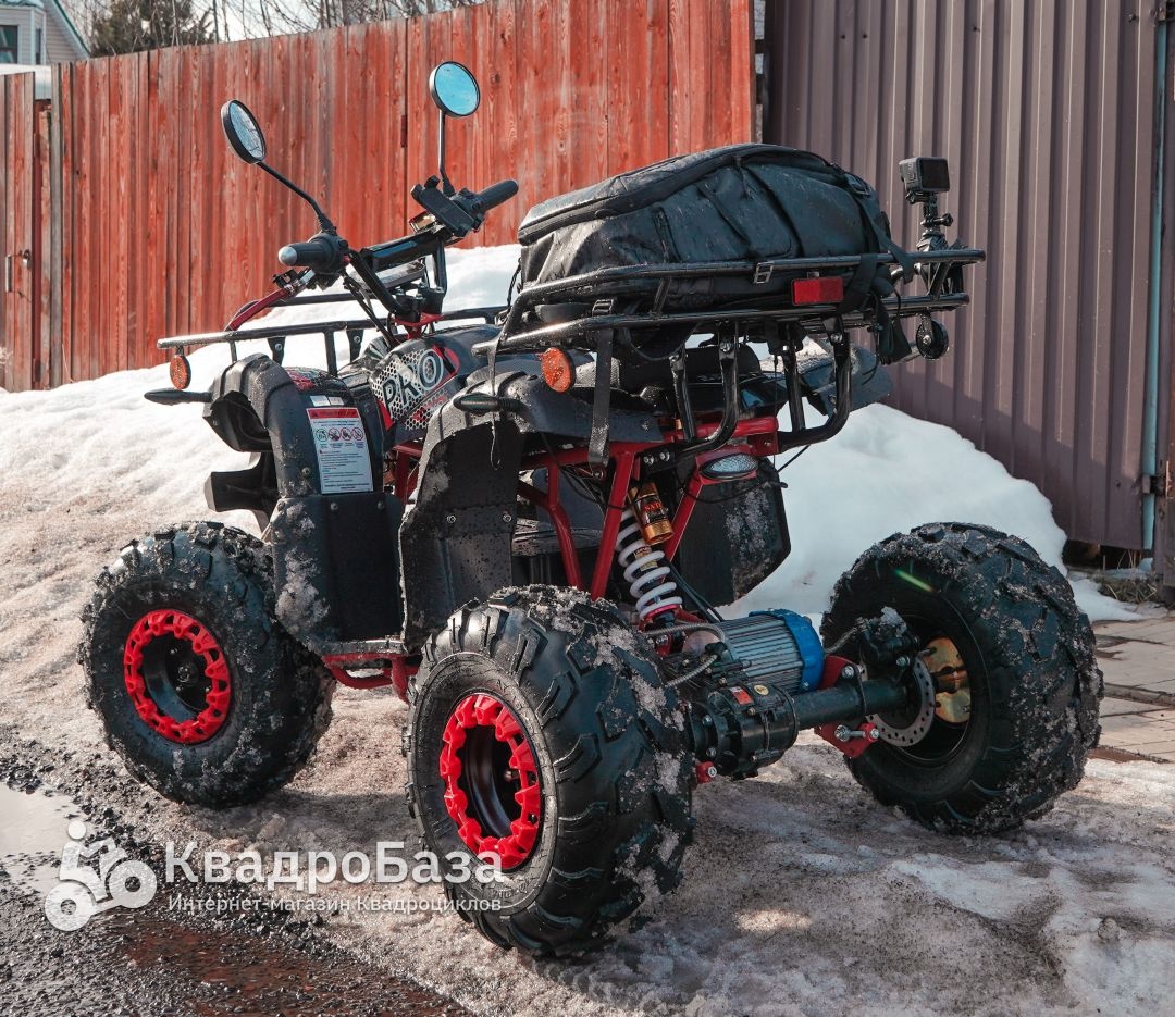 Электрический квадроцикл WHITE SIBERIA SNEG PRO 3000W